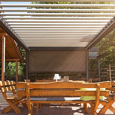 WAREMA Lamaxa L60 Lamellendach mit integriertem EasyZIP-System